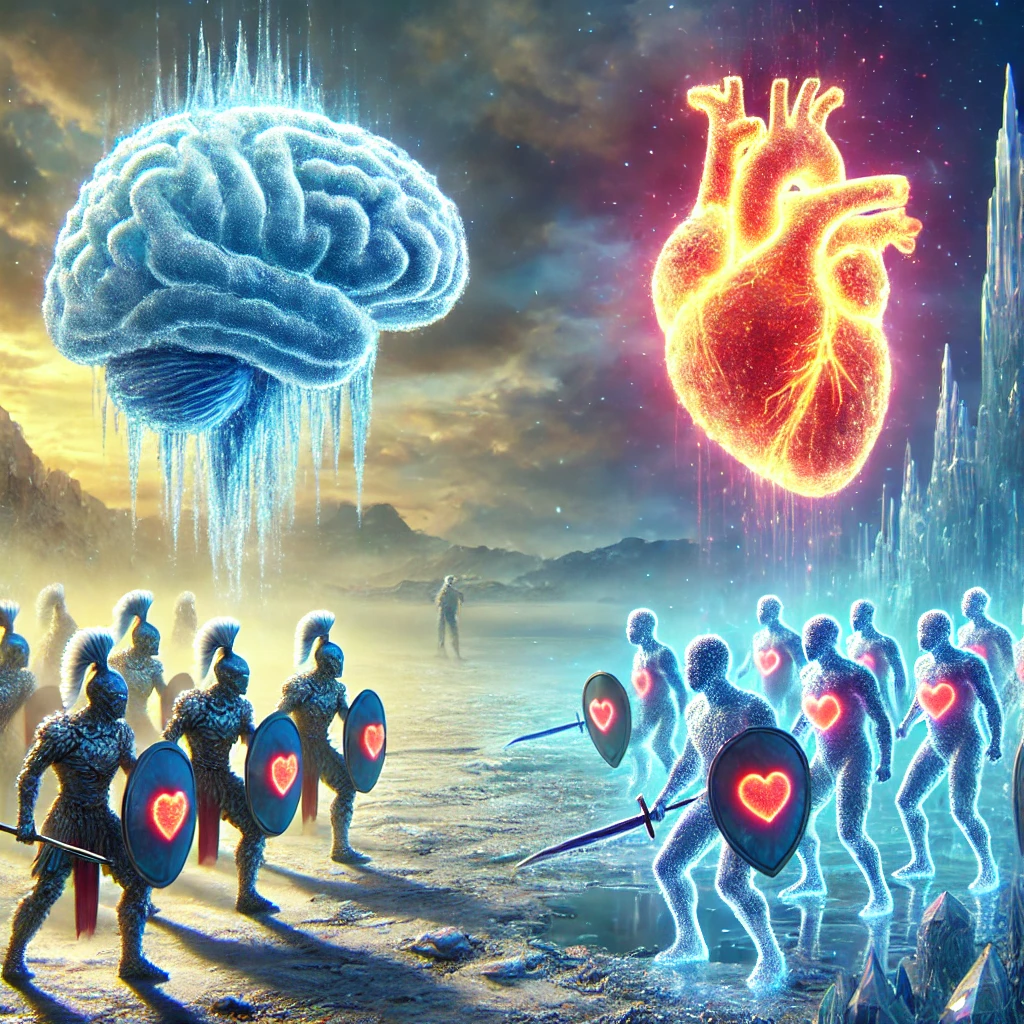 Icy Brains and Hearty Souls